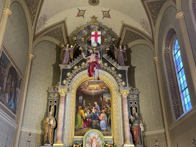 Christus-Aufstieg durchs Heiliggeistloch