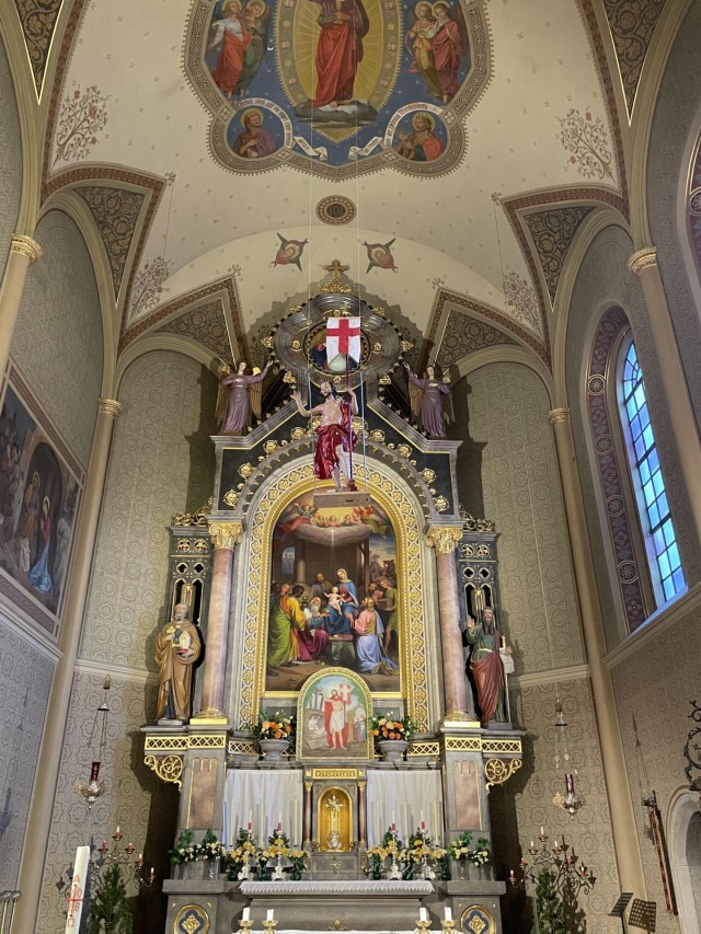 Christus-Aufstieg durchs Heiliggeistloch