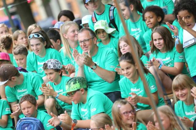 Coole Stimmung beim Geburtstagsfest der Jungschar