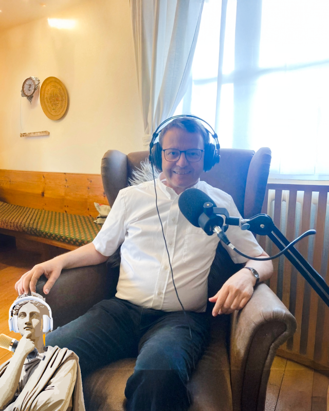 Ein hörbarer Abschied: P. Marte im Podcast