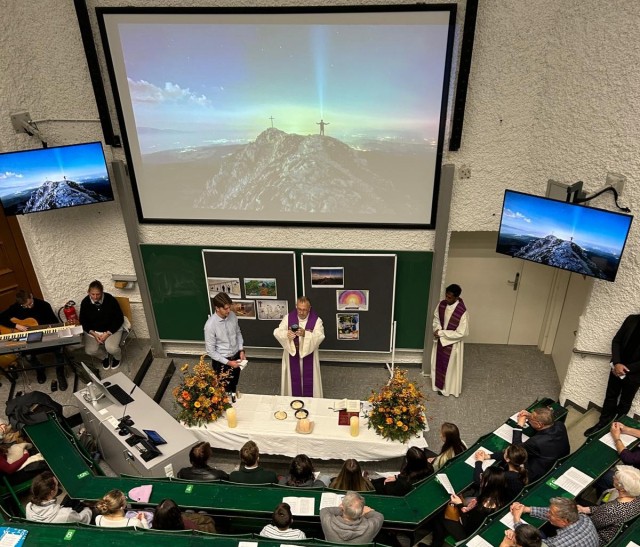 Ein Moment der Dankbarkeit und des Innehaltens