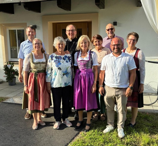 Einweihung des neuen Widums in Tristach