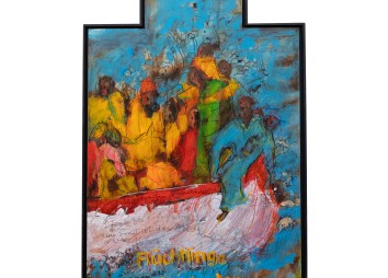 Kreuzbild in der Innsbrucker Jesuitenkirche.