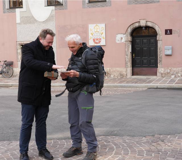 Für Lienzer Klosterplatz nach Innsbruck gepilgert