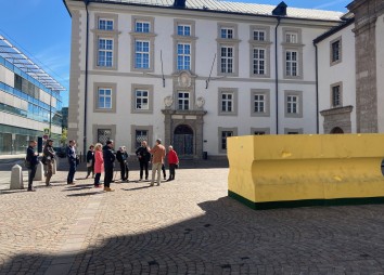 INNSBRUCKJesuitenkirche Eröffnung  Michel Abdollahi DER SCHWAMM Nr02 ArnoCincelli