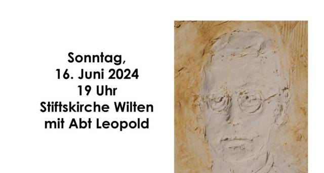 Gedenken an Todestag von Bruder Gereon vom Stift Wilten