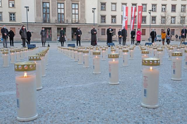 Gedenken für Verstorbene des Jahres 2020