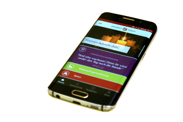 Die neue Kirchen-App herunterladen
