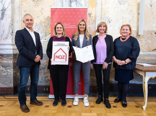 Haus zum Guten Hirten in Hall erhält Qualitätszertifikat