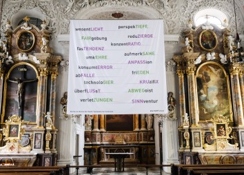 Spitalskirche Fastentuch Totale©hölbling