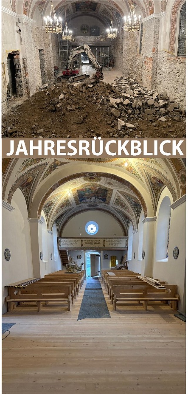 Kirche erstrahlt dank Dorfzusammenhalt