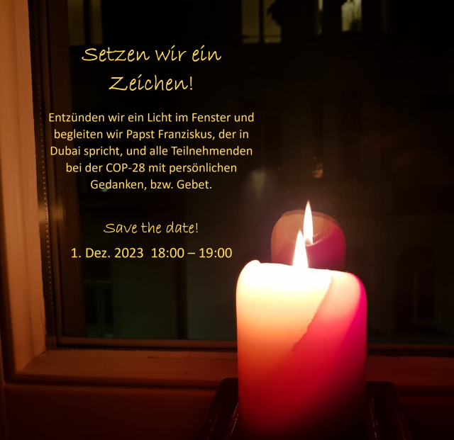 Klimakonferenz: Gebet für Papst und den öko-sozialen Wandel
