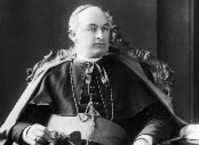 Auf dem Bild ist der Gründer der Mill-Hill Missionare Kardinal Herbert Vaughan zu sehen.
