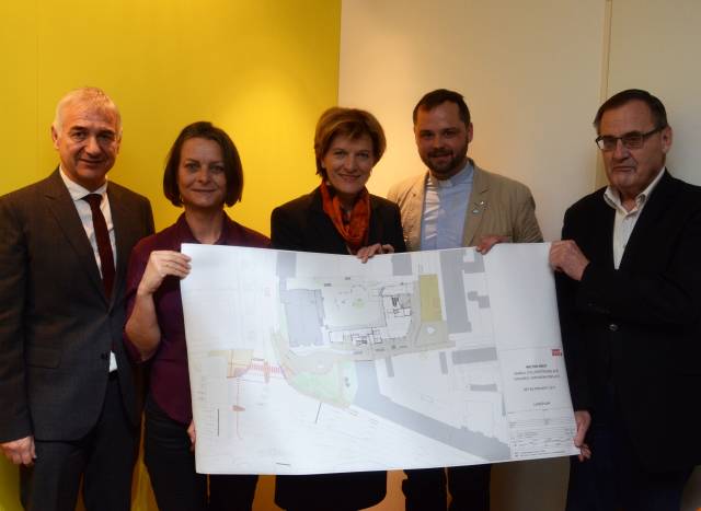 Neuer Stadtteilplatz in Wilten-West