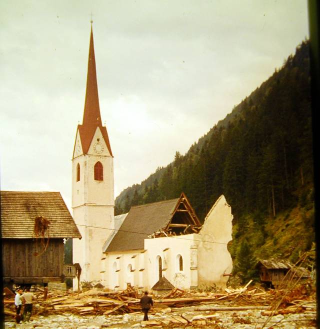 Pfarre St. Johann i. Walde gedenkt der Hochwasserkatastrophe vor 50 Jahren