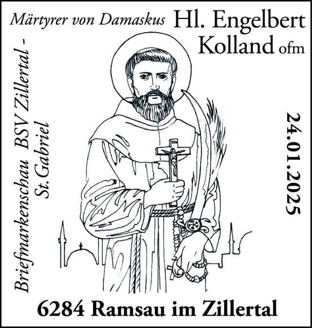 Post ehrt heiligen Engelbert Kolland