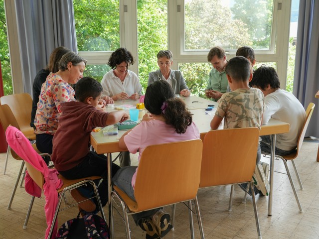 Caritas-Lerncafés im Mittelpunkt der Hilfe