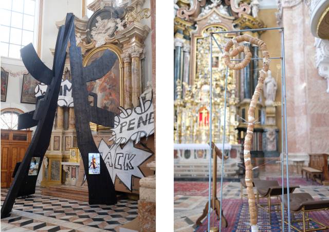 Dom zu St. Jakob: Waffen und Eierschalen