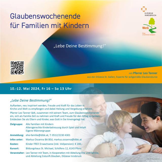 Glaubenswoche für Familien mit Kindern