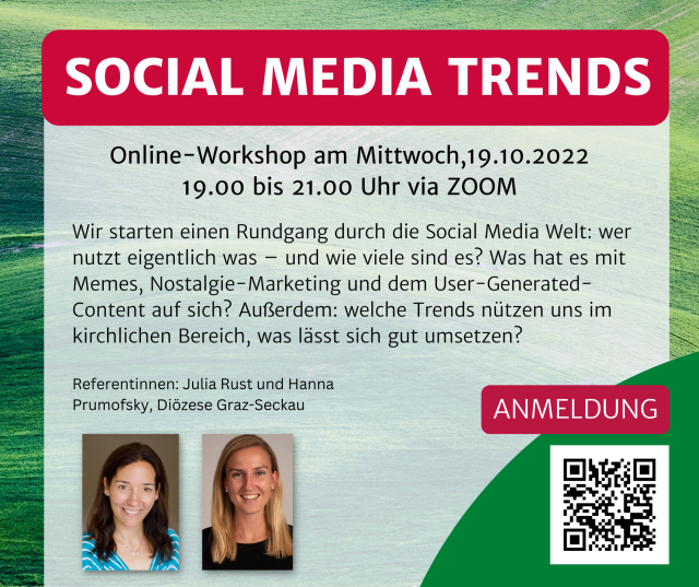 Social Media Trends für Pfarren