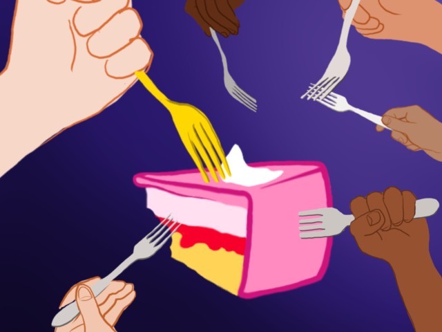Das Kuchenstück - Die Vorstellung