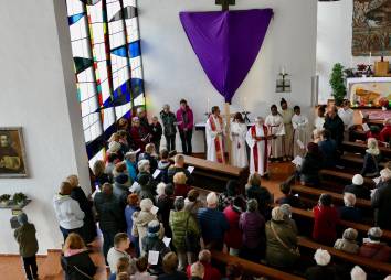 Gebet in der Kirche