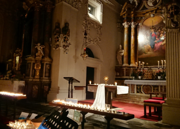 Stimmungsvolle Kirche