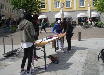 Mitten in der Stadt