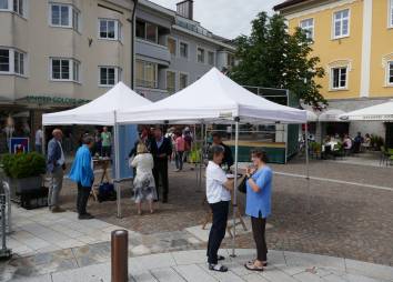 Ins Gespräch kommen in der Stadt