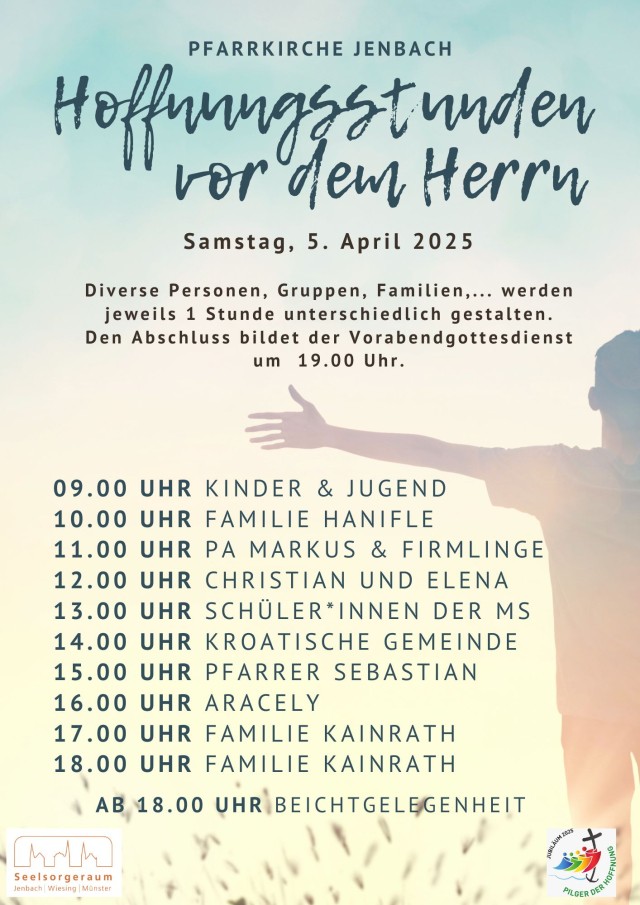 Hoffnungsstunde vor dem Herrn
