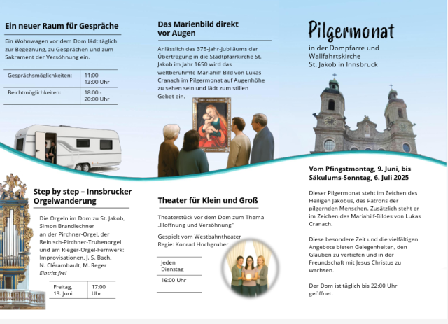 Pilgermonat im Dom zu St. Jakob