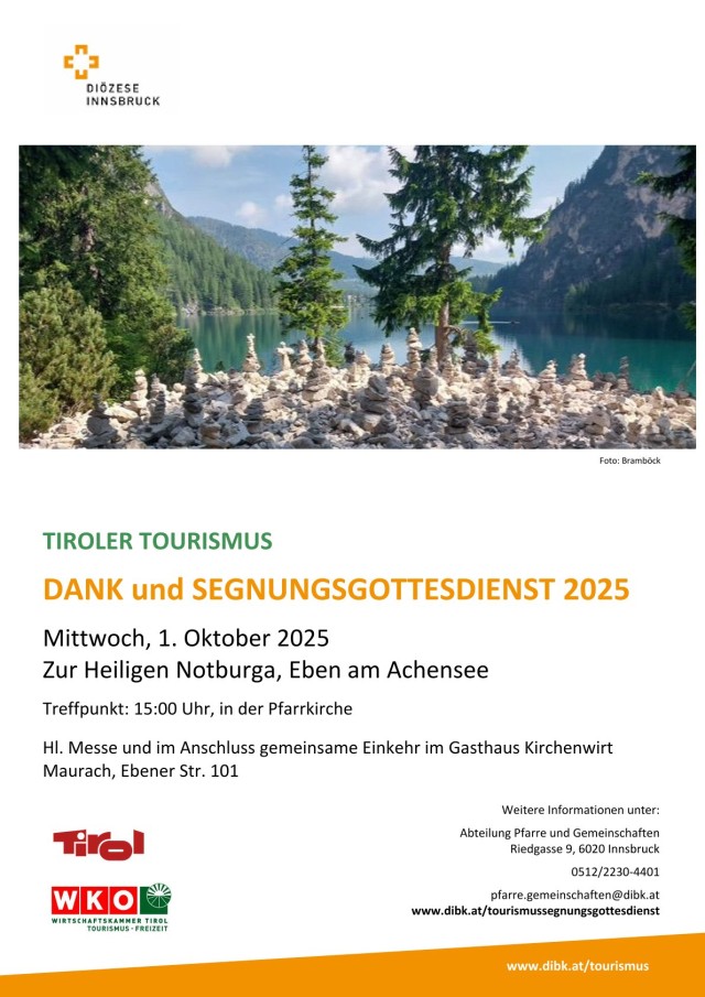 Dank und Segnungsgottesdienst 2025