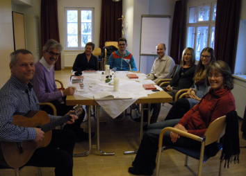 Ausbildungsgruppe 2014, Einführung in evangelische Liturgie, Abendmahlfeier