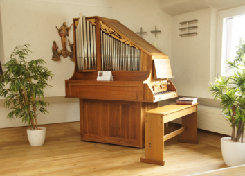 Orgel erbaut von Josef Mertin