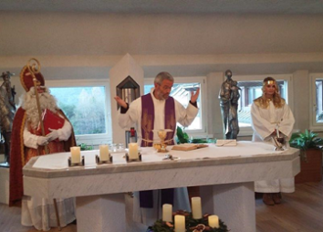 Gottesdienst mit Nikolaus Dezember 2016