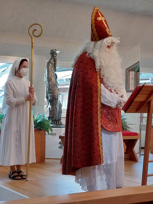 Besuch des Nikolaus im Jahr 2022