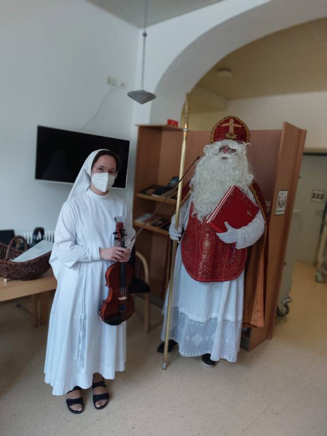 Besuch des Nikolaus im Jahr 2022
