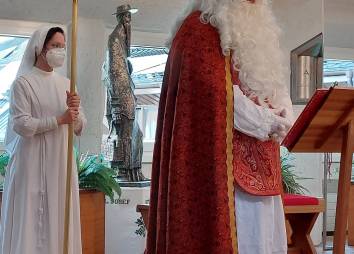 Besuch des Nikolaus im Jahr 2022