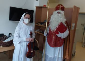 Besuch des Nikolaus im Jahr 2022