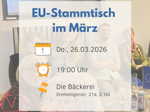 EU-Stammtisch im März 2026