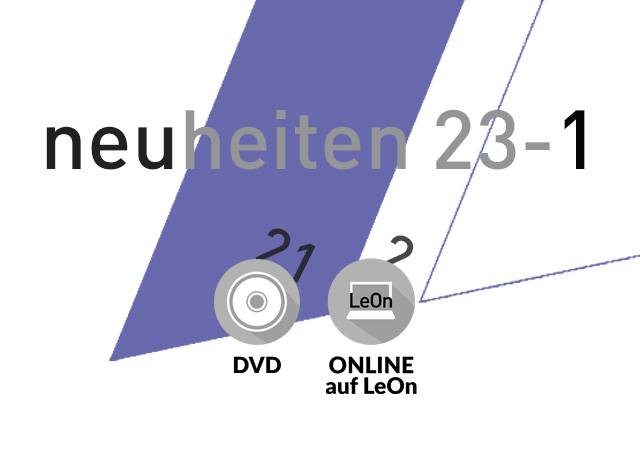 Medienliste: Neuheiten 2023-01