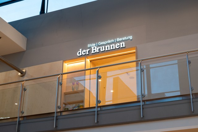 Foto des Gesprächszentrums der Brunnen im dez. Foto: Sigl