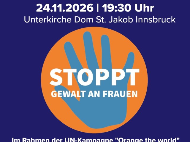 Politisches Abendgebet zum Gedenken an die Opfer von Femiziden