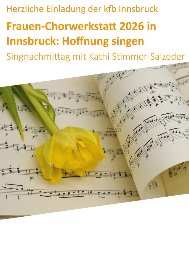 Frauen-Chorwerkstatt 2026 in Innsbruck: Hoffnung singen