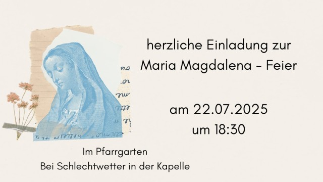 Maria Magdalena-Feier