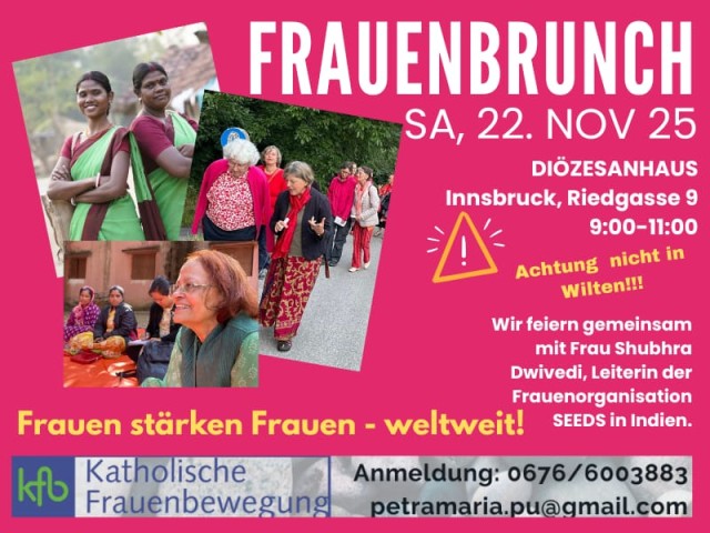 „Stärkende Frauenspiritualität“ - Frauenbrunch