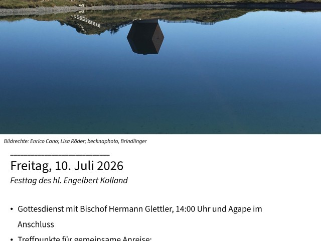Wallfahrt der Katholischen Männerbewegung zur Granatkapelle im Zillertal