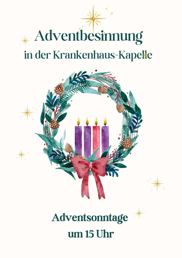 Adventbesinnung am 3. Adventsonntag