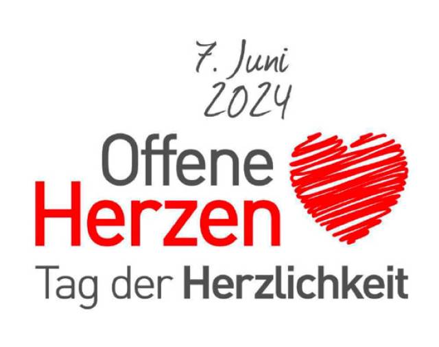 Tag der Herzlichkeit - offene Herzen