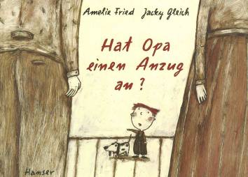 Hat Opa einen Anzug an?